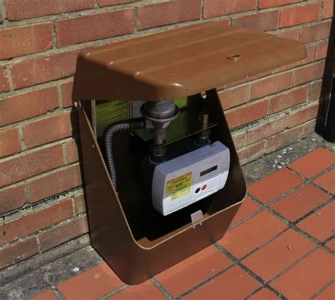 ground mounted gas meter box